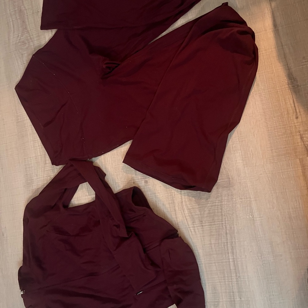 Garage Burgundy Bodysuit